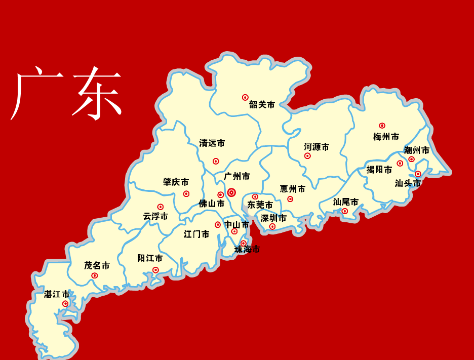 临近广东的山脉是南岭山脉,分布于江西,湖南,广东和广西边境,长1
